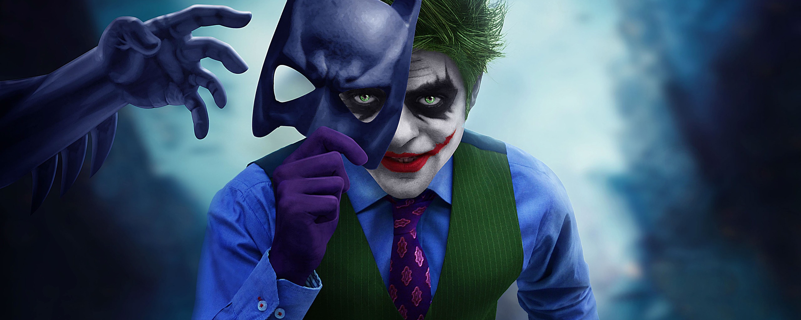 Joker With Batman Mask Off - 4k Wallpapers - 40.000+ ipad wallpapers 4k ...