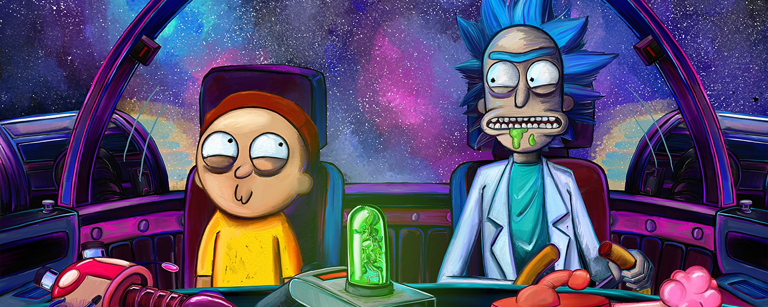 Wallpaper 4k Rick And Morty Netflix Rick And Morty Netflix 4k