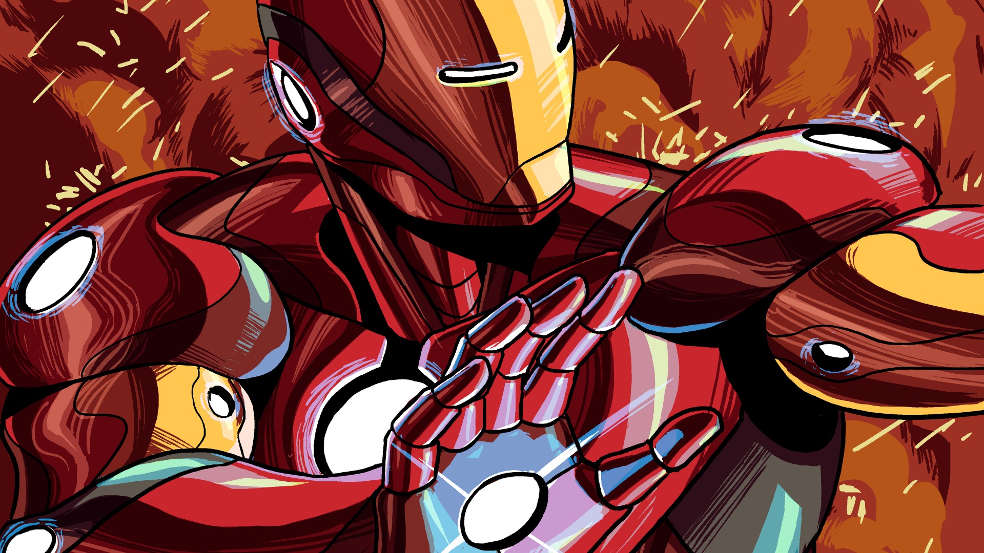 Iron Man Illustration 4k - 4k Wallpapers - 40.000+ ipad wallpapers 4k ...