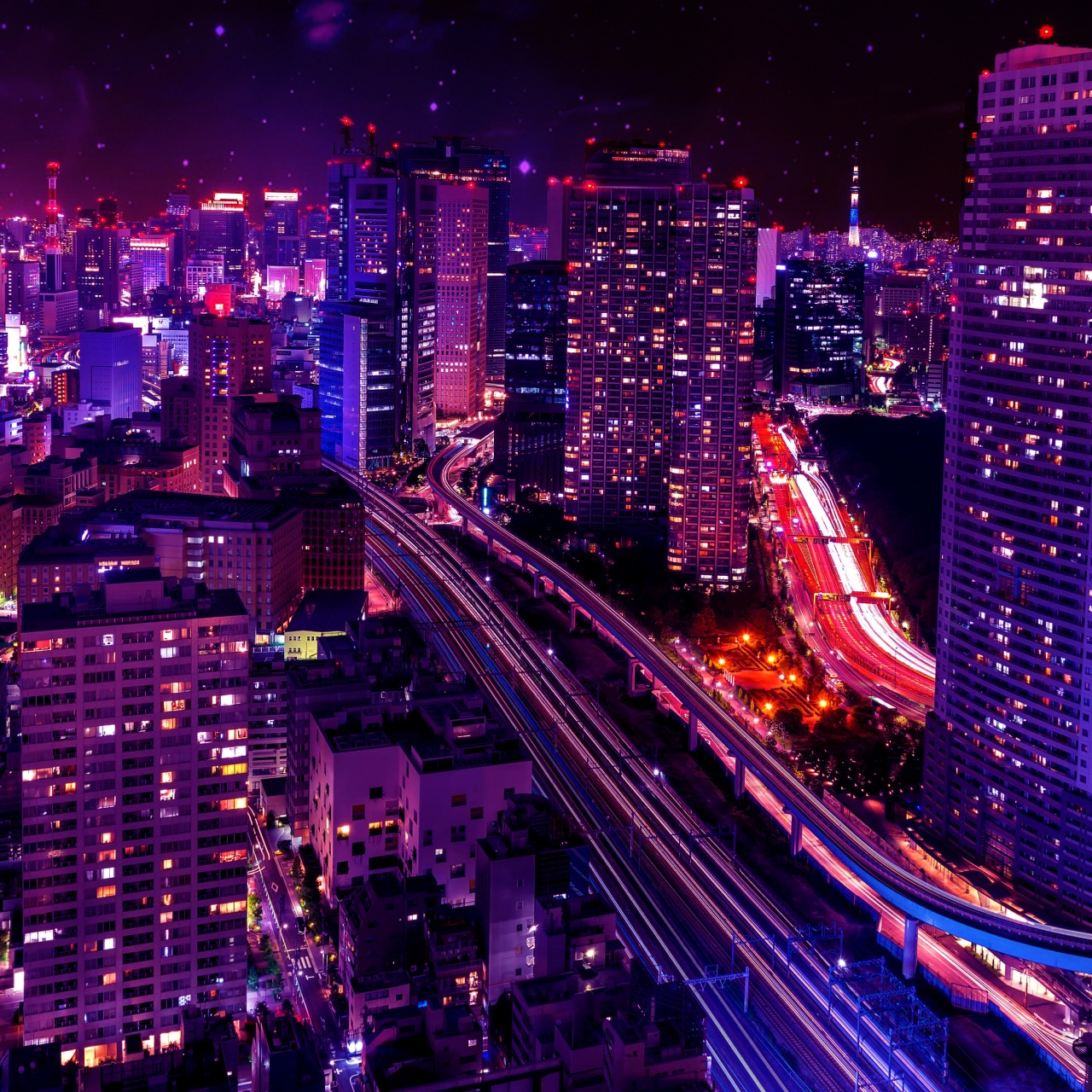 Cityscape Skyscraper Pink Lights Buildings 4k - 4k Wallpapers - 40.000 ...