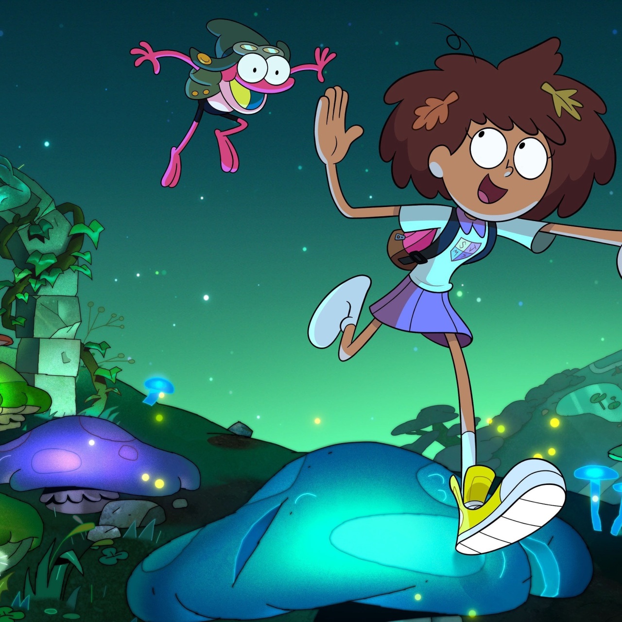 Amphibia Wallpaper 4K