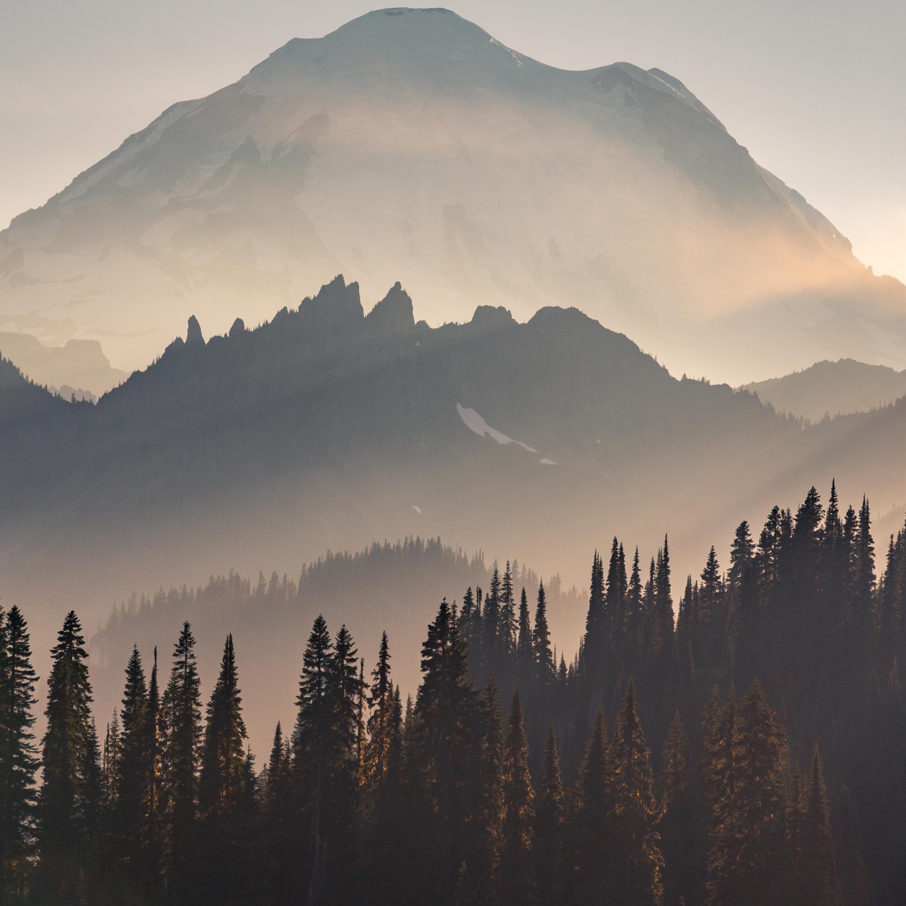 Mount Rainier Sun Beams 4k - 4k Wallpapers - 40.000+ ipad wallpapers 4k ...