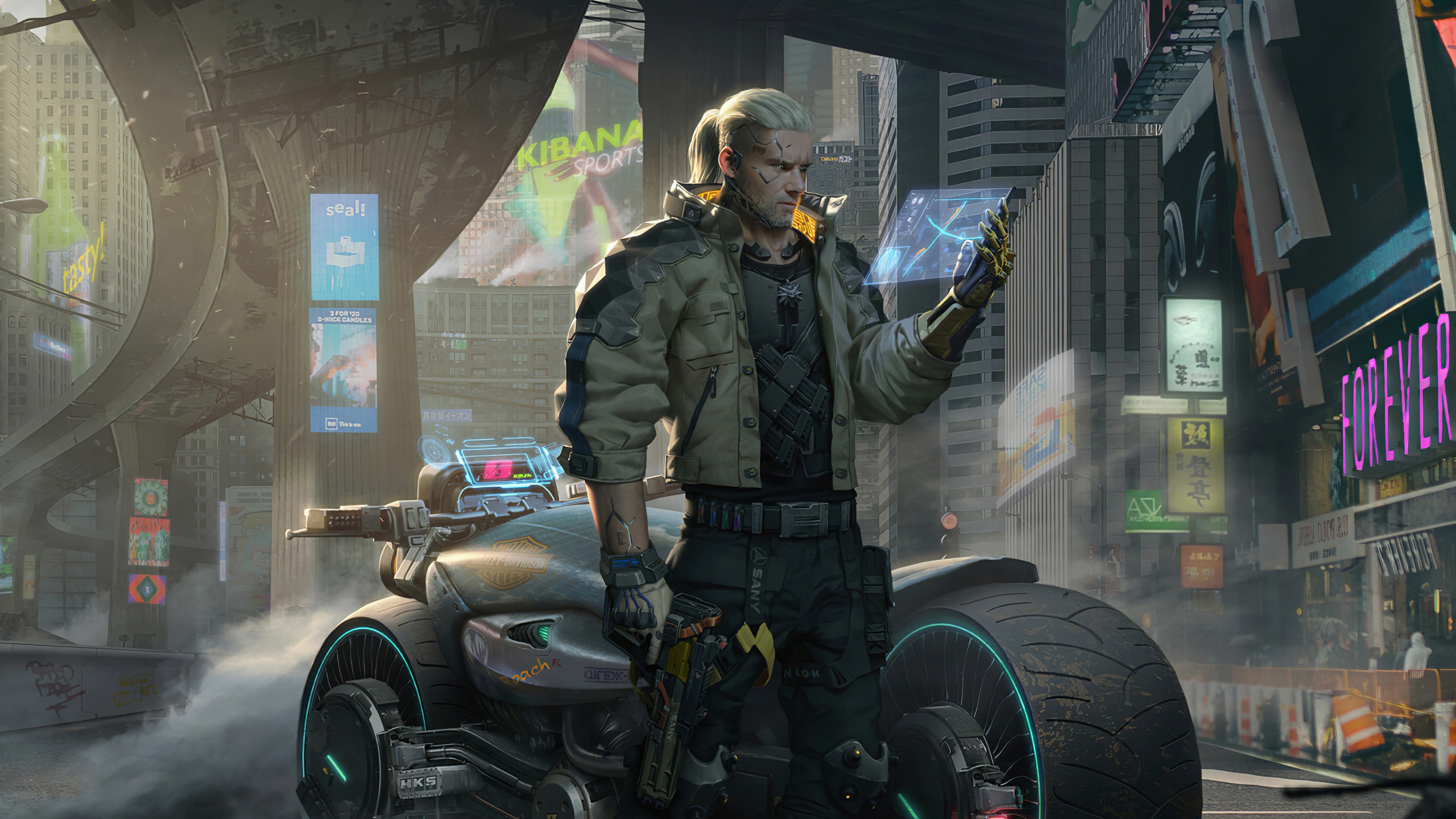 Cyberpunk 2077 PC 1366x768 HD wallpaper