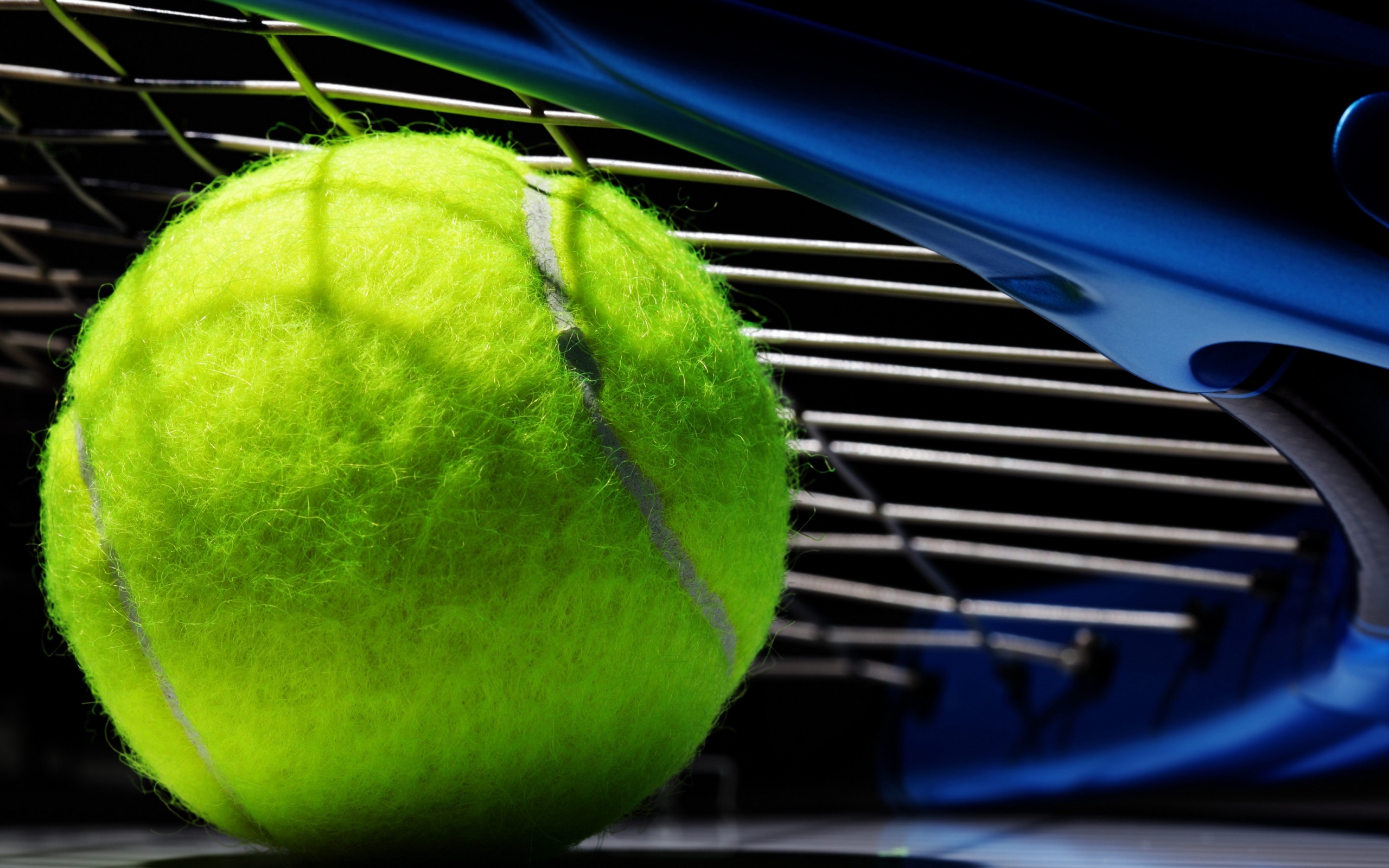 tennis, ball, bat, black background 4k - 4k Wallpapers - 40.000+ ipad