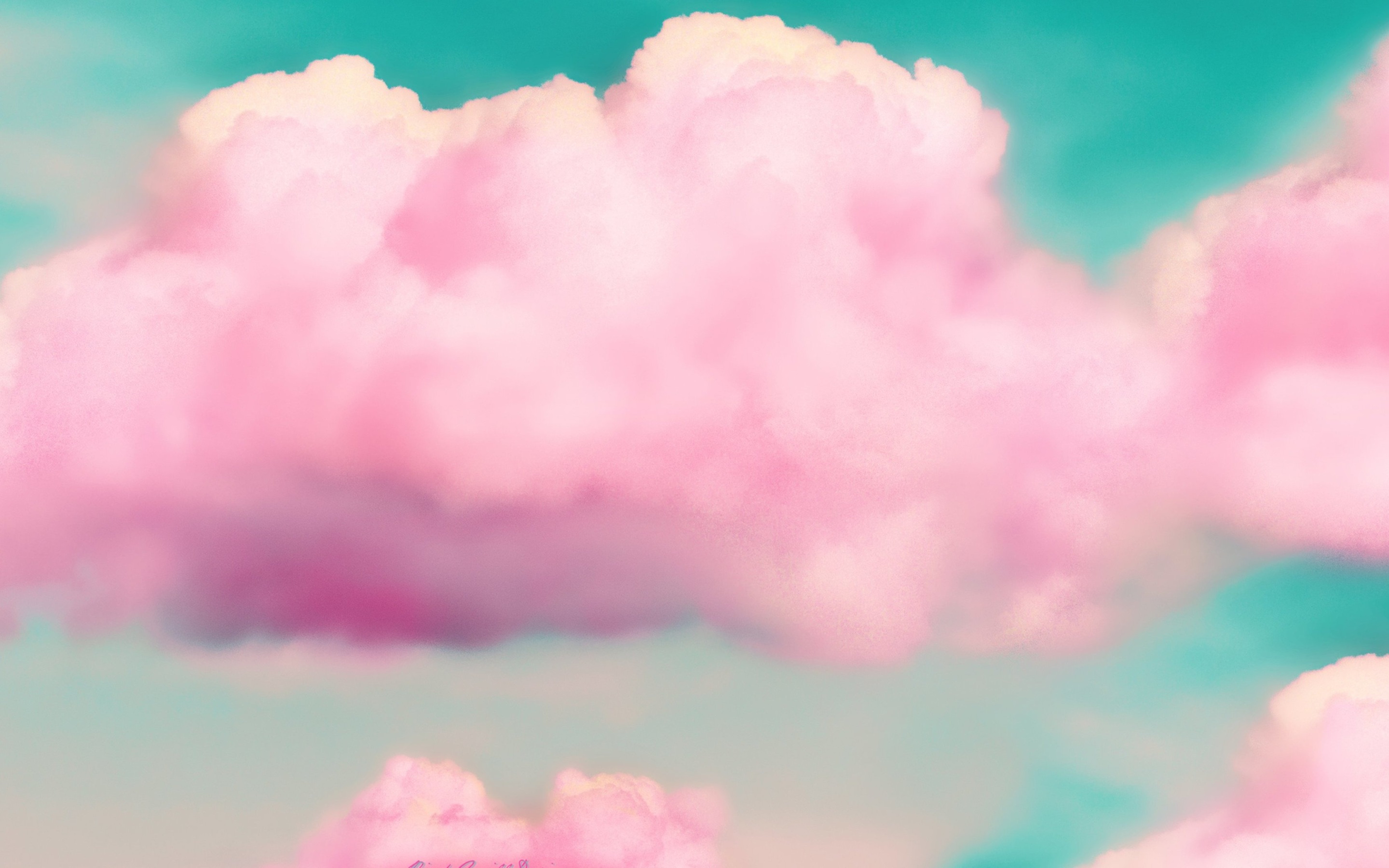 Wallpaper 4k Pink Clouds 3d 4k Wallpaper