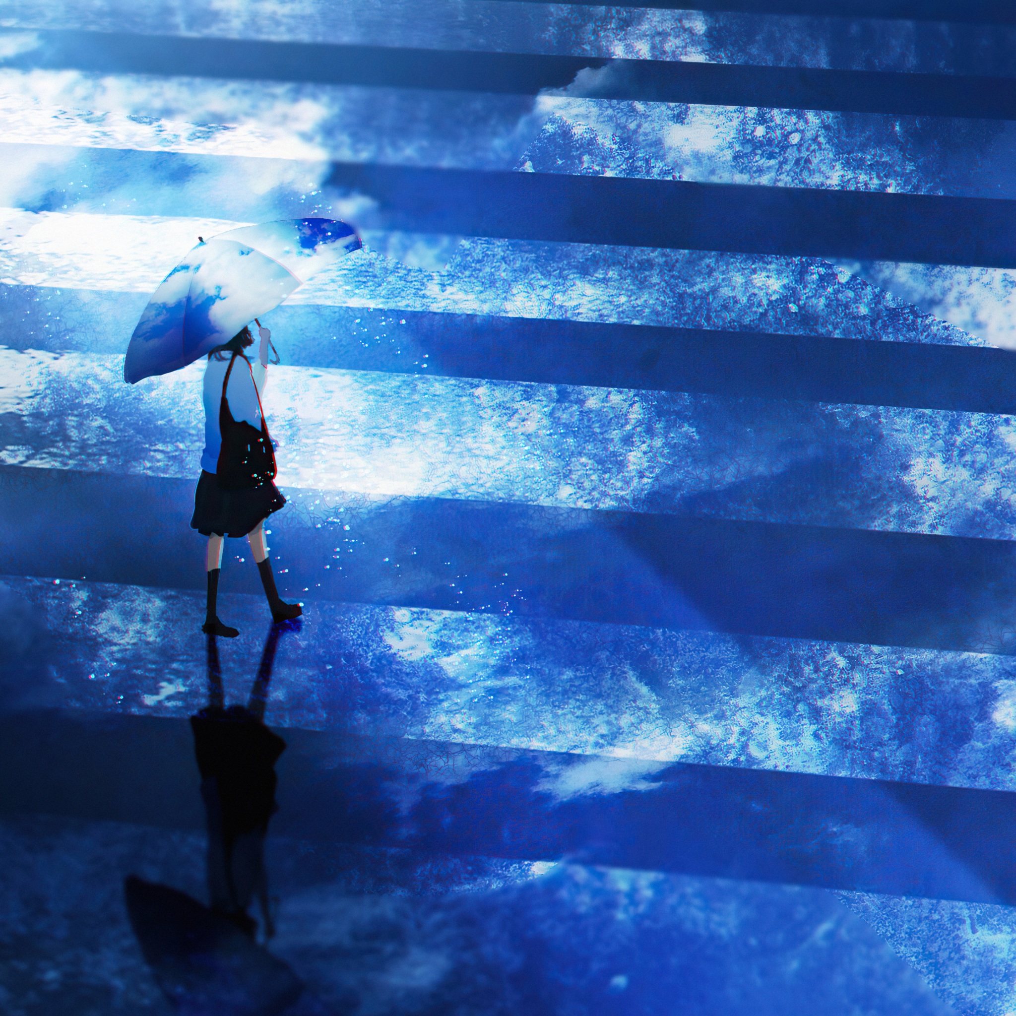 Anime Girl Umbrella Walking 4k - 4k Wallpapers - 40.000+ ipad ...