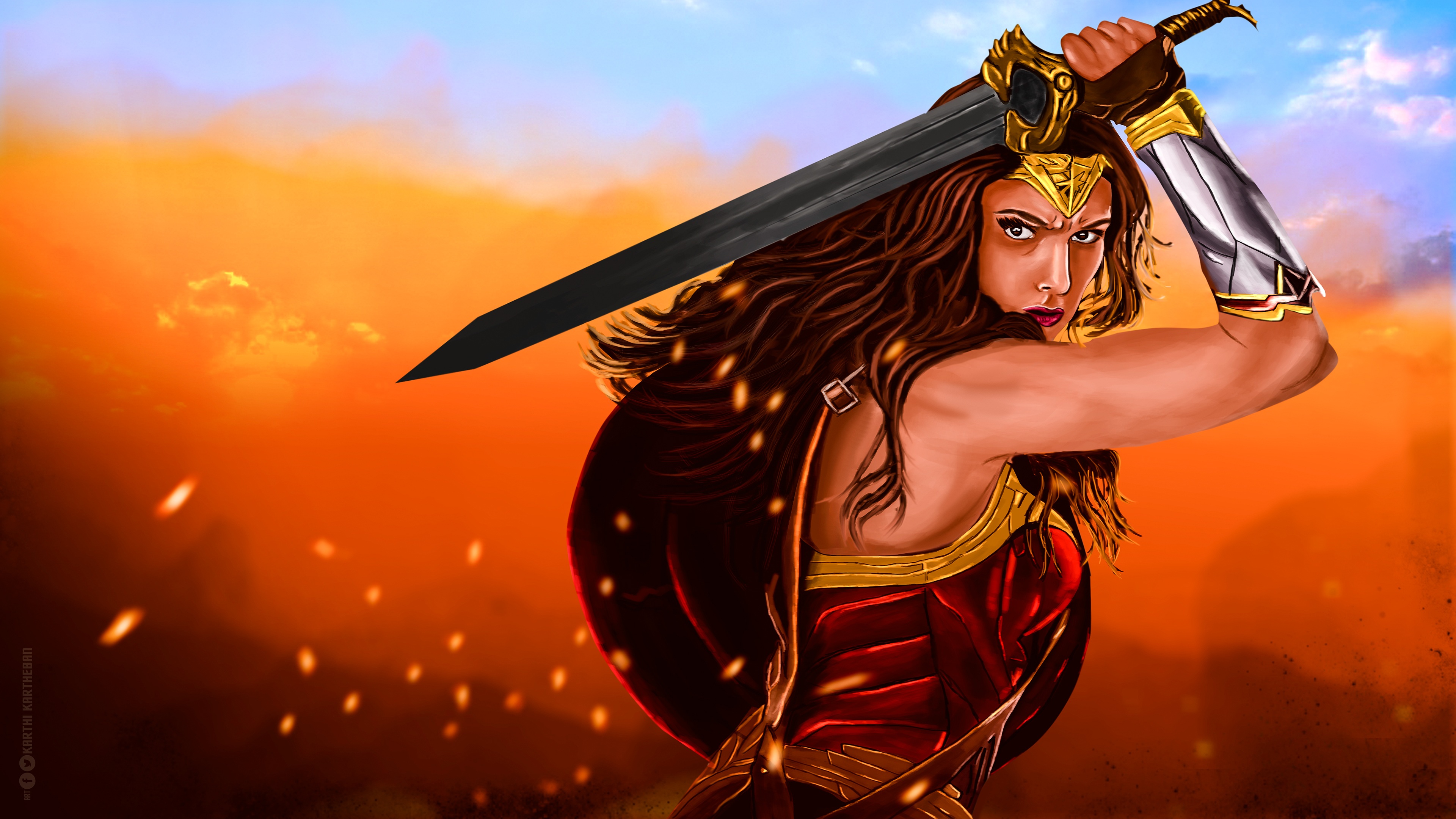 1280x2120 Wonder Woman Warrior 4k 2020 iPhone 6+ HD 4k Wallpapers, Images,  Backgrounds, Photos and Pictures