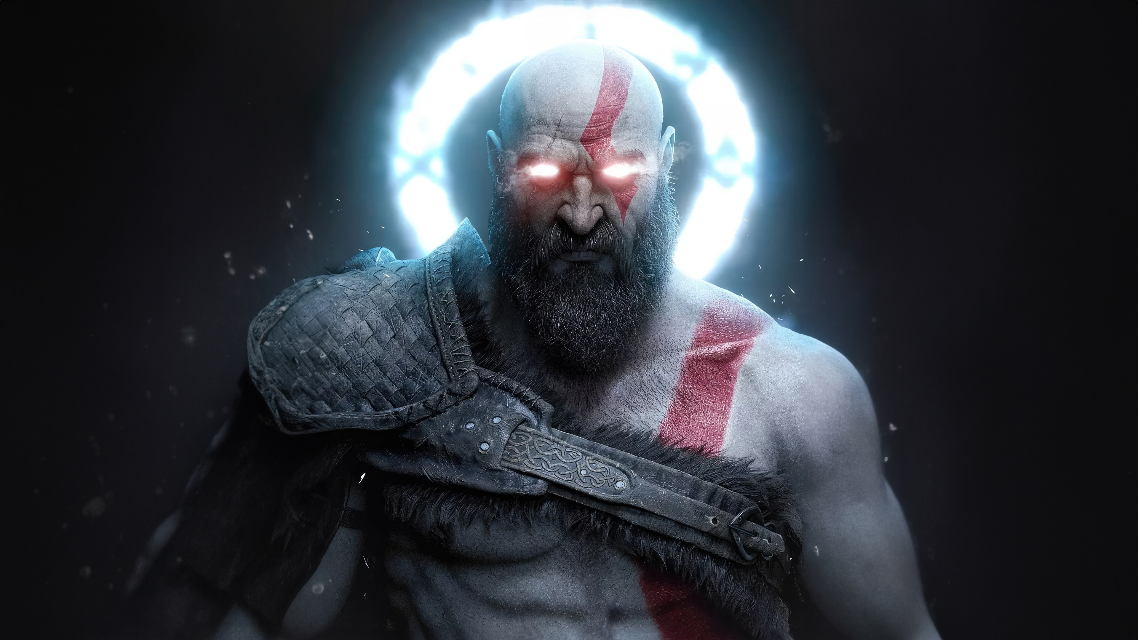 Kratos In God Of War Ragnarok Game 4k (3840x2160) Wallpaper 4K
