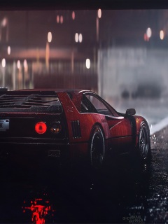 Ferrari F40 Rain 4k - Free 4k Wallpapers - 40.000+ Free 4k Wallpapers ...