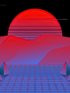 Retrowave Sun Synth Style 4k - 4k Wallpapers - 40.000+ ipad wallpapers ...