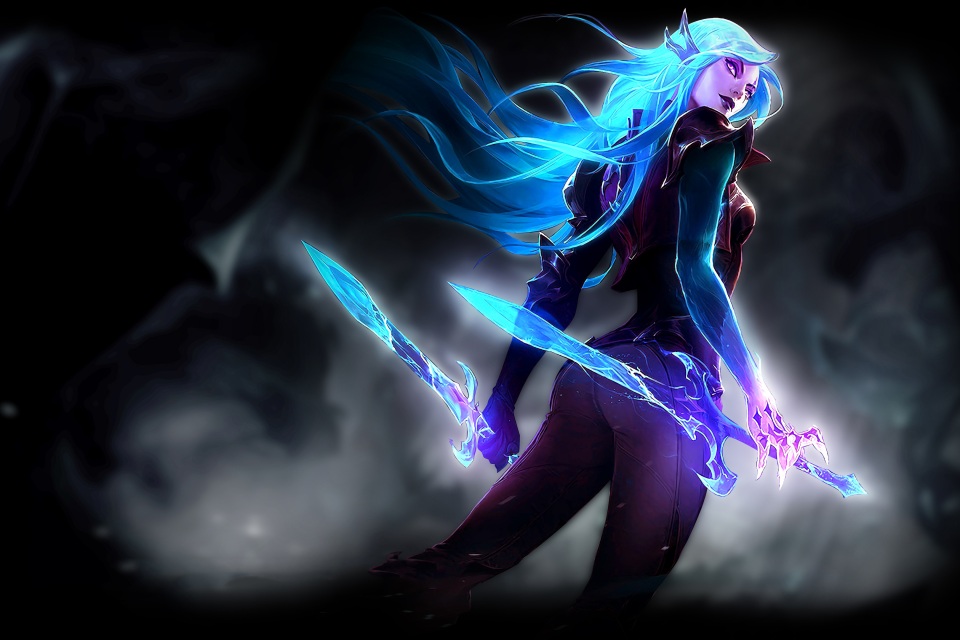 Death Sworn Katarina League Of Legends Wallpaper 4K