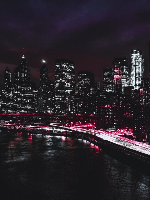 new york, usa, night, skyscrapers 4k - 4k Wallpapers - 40.000+ ipad ...