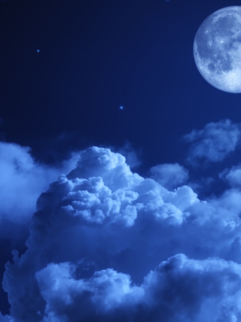 Moon Night Sky Clouds 4k - 4k Wallpapers - 40.000+ ipad wallpapers 4k