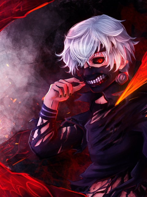 Ken Kaneki Tokyo Ghoul 4k Wallpaper 4K