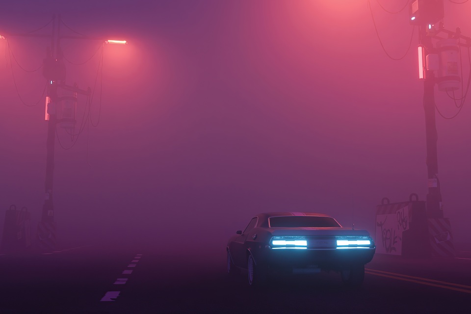 Foggy Road Car 4k - 4k Wallpapers - 40.000+ ipad wallpapers 4k - 4k ...