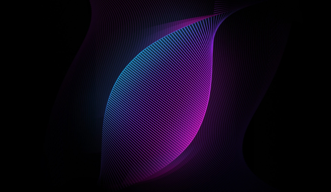 Wallpaper 4k Neon Waves HD Wallpaper