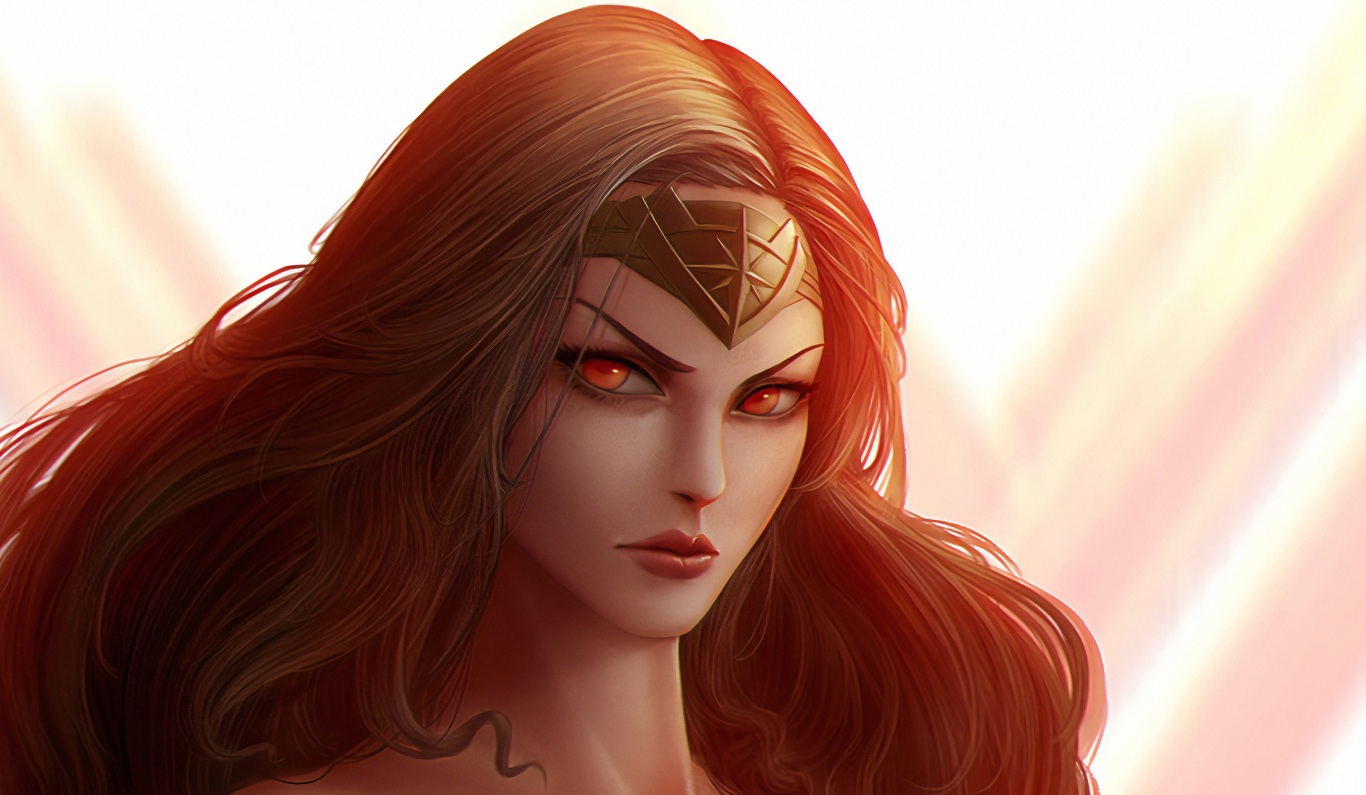 Wonder Woman Anger Wallpaper 4K