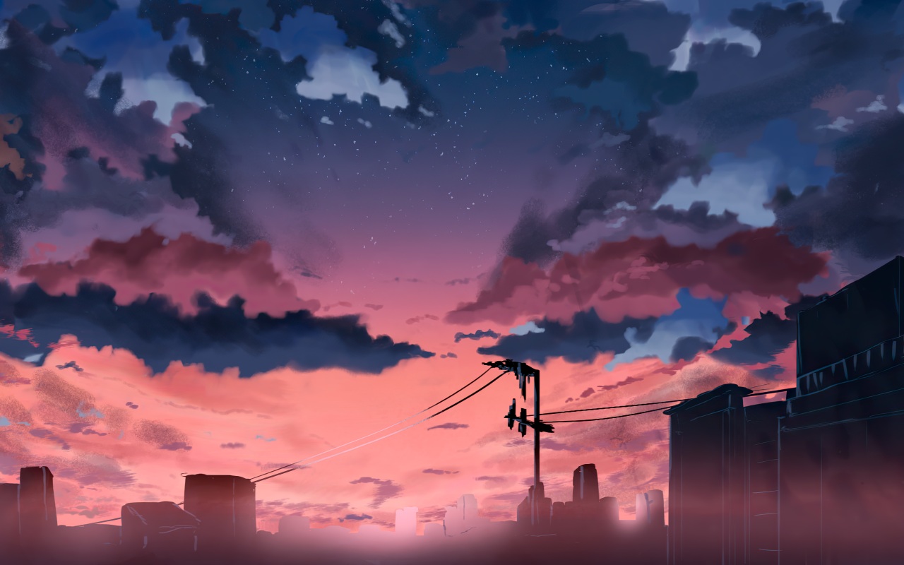 Anime Original Cable Lines - Free 4k Wallpapers - 40.000+ Free 4k ...