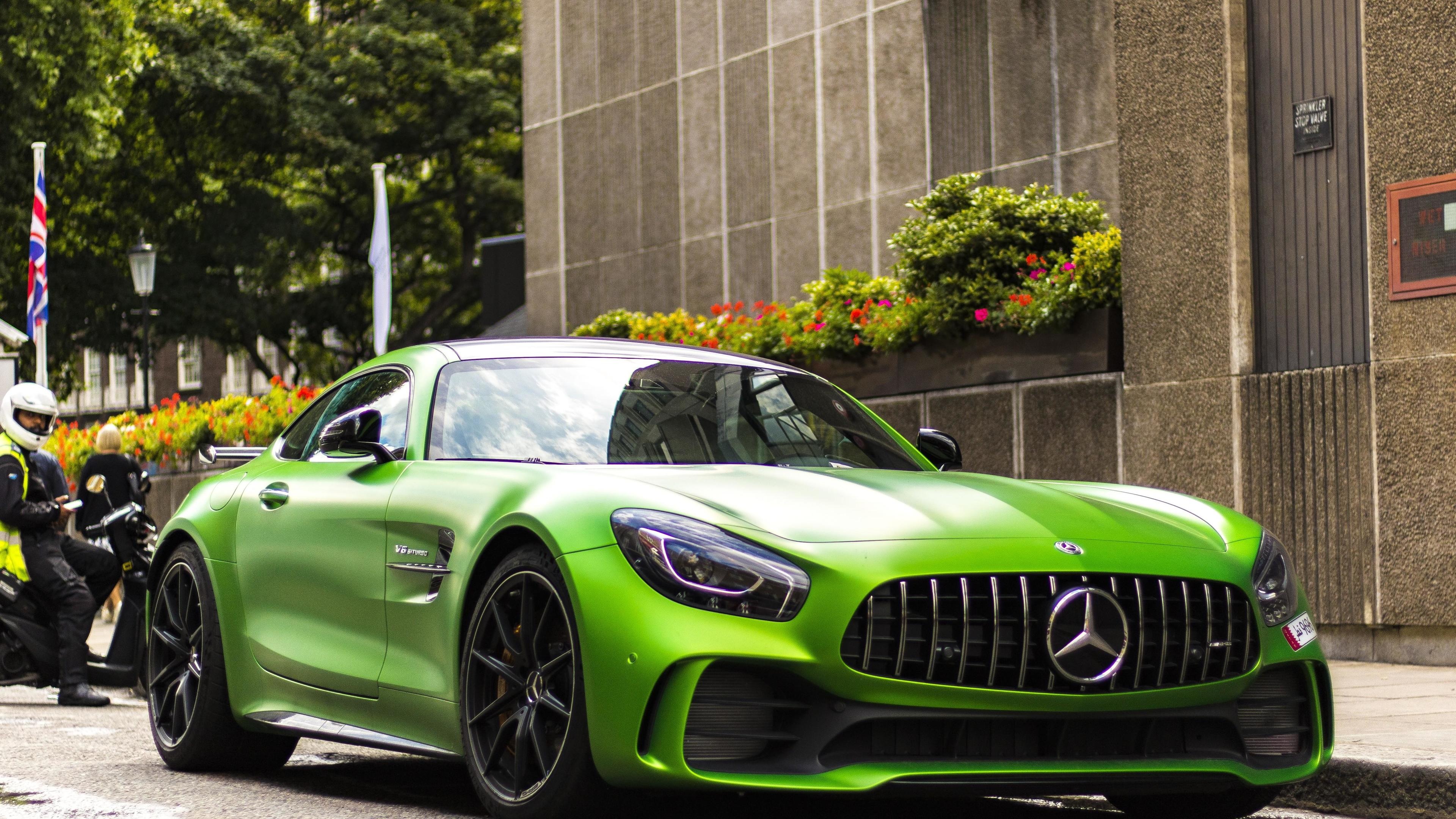 Мерседес AMG gt r 4k