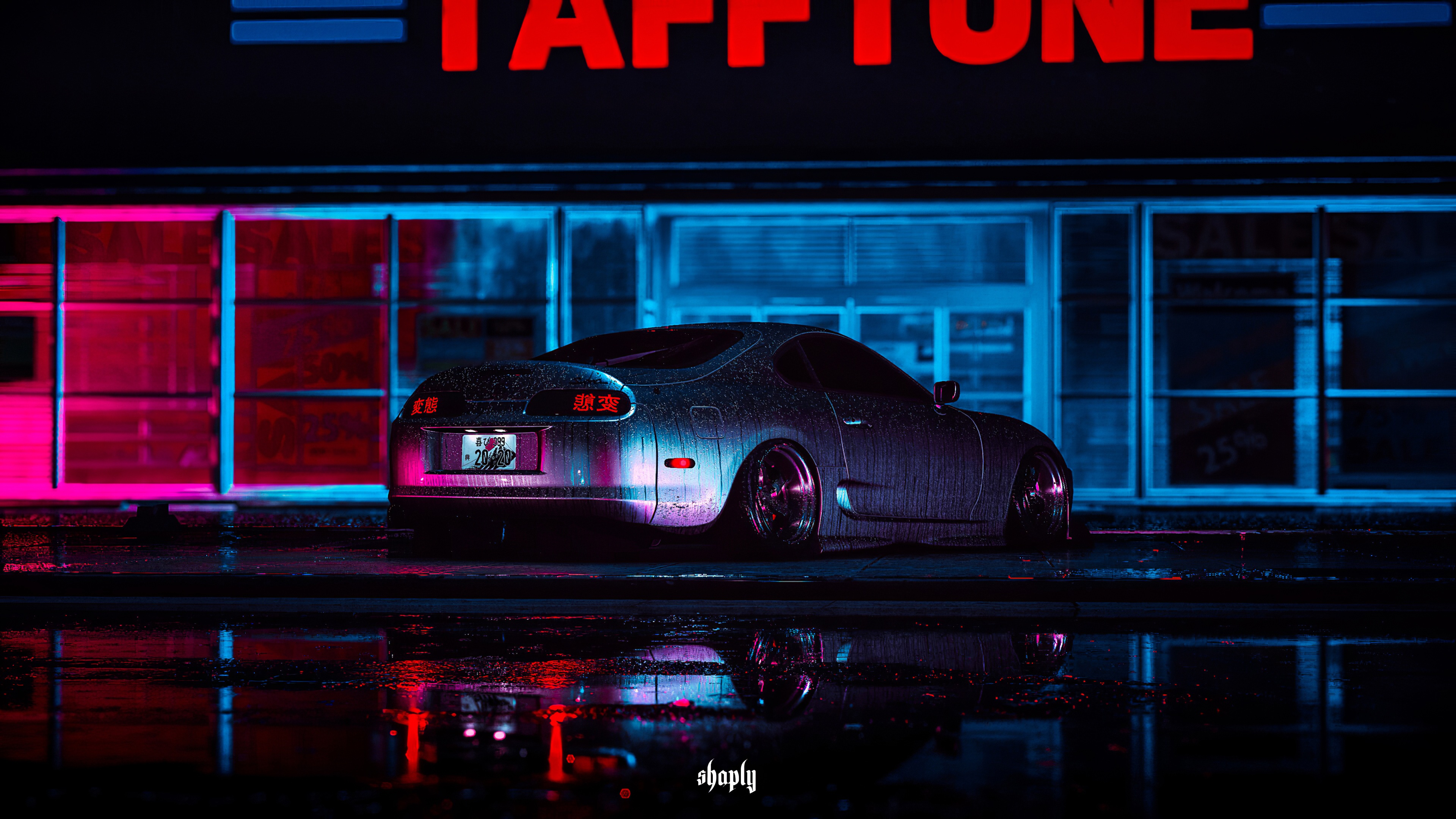 Wallpaper 4k Toyota Supra Need For Speed City Wallpaper