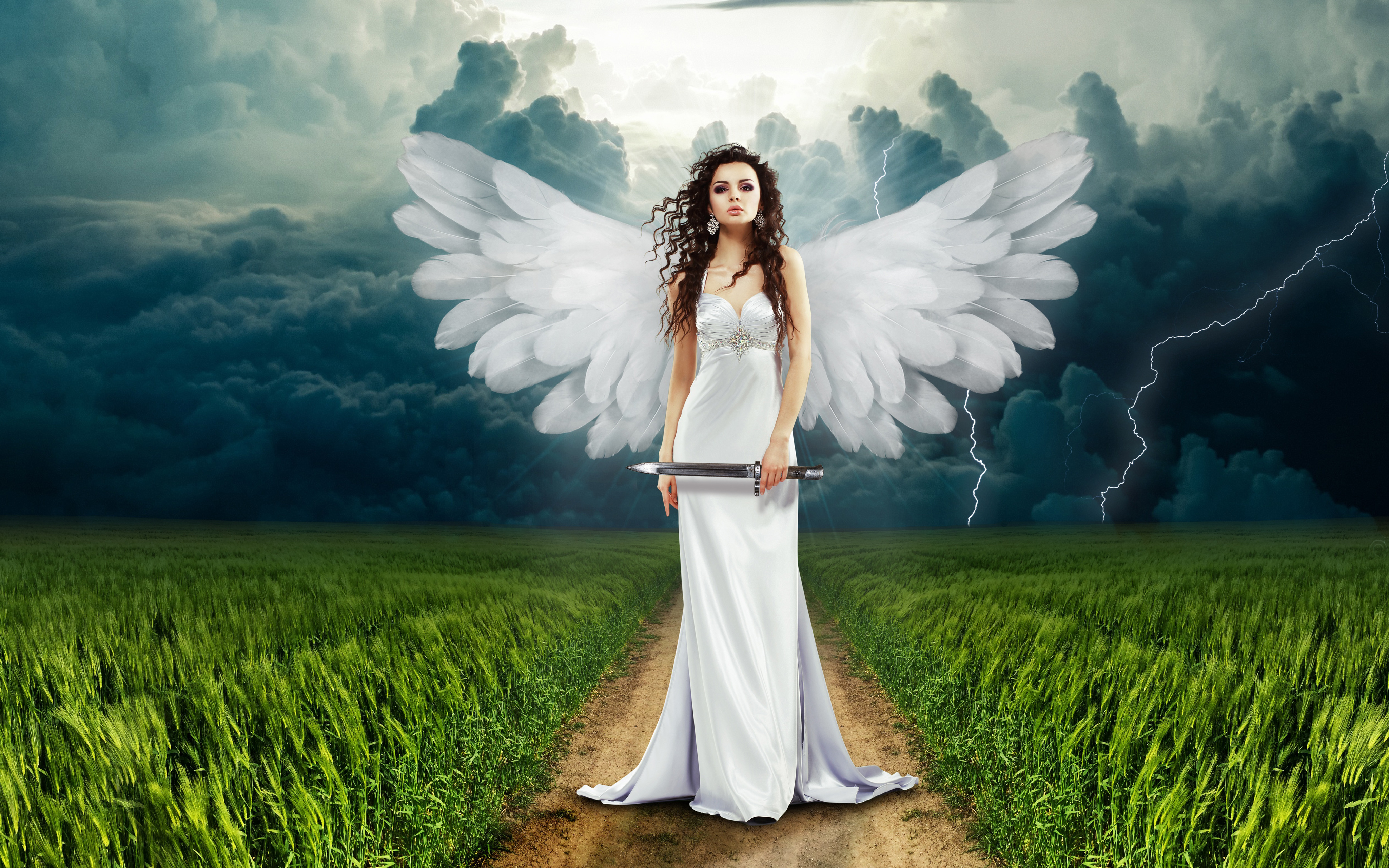 Dark Angel Wallpaper Download  MOONAZ