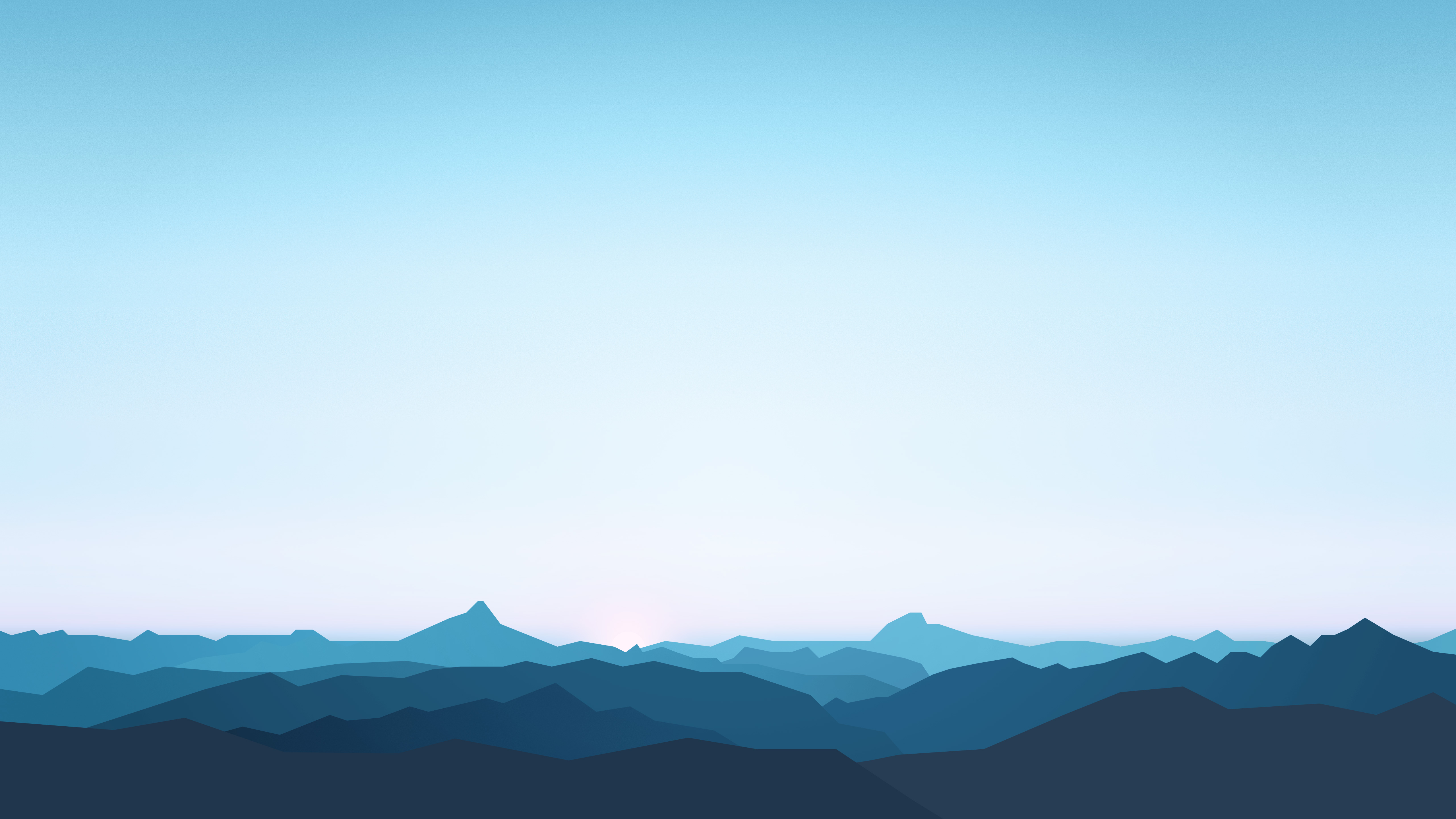 Premium Vector  Mountain night sky nature background minimalist mountain  landscape