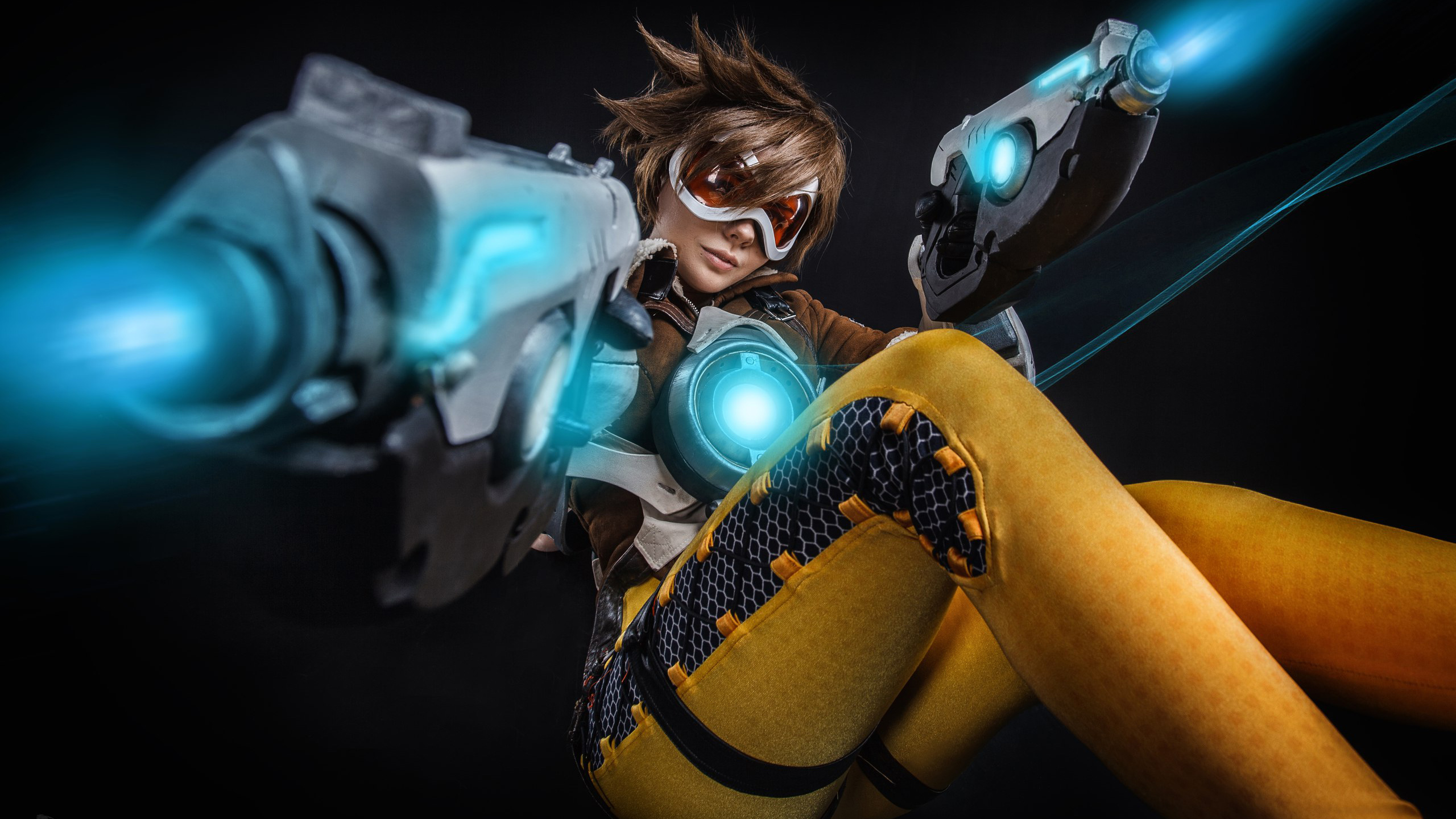 Decorative wallpaper Overwatch Tracer background wall painting - AliExpress