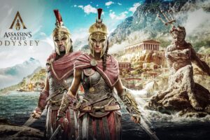 alexios and kassandra assassins creed odyssey 8k 1537691035