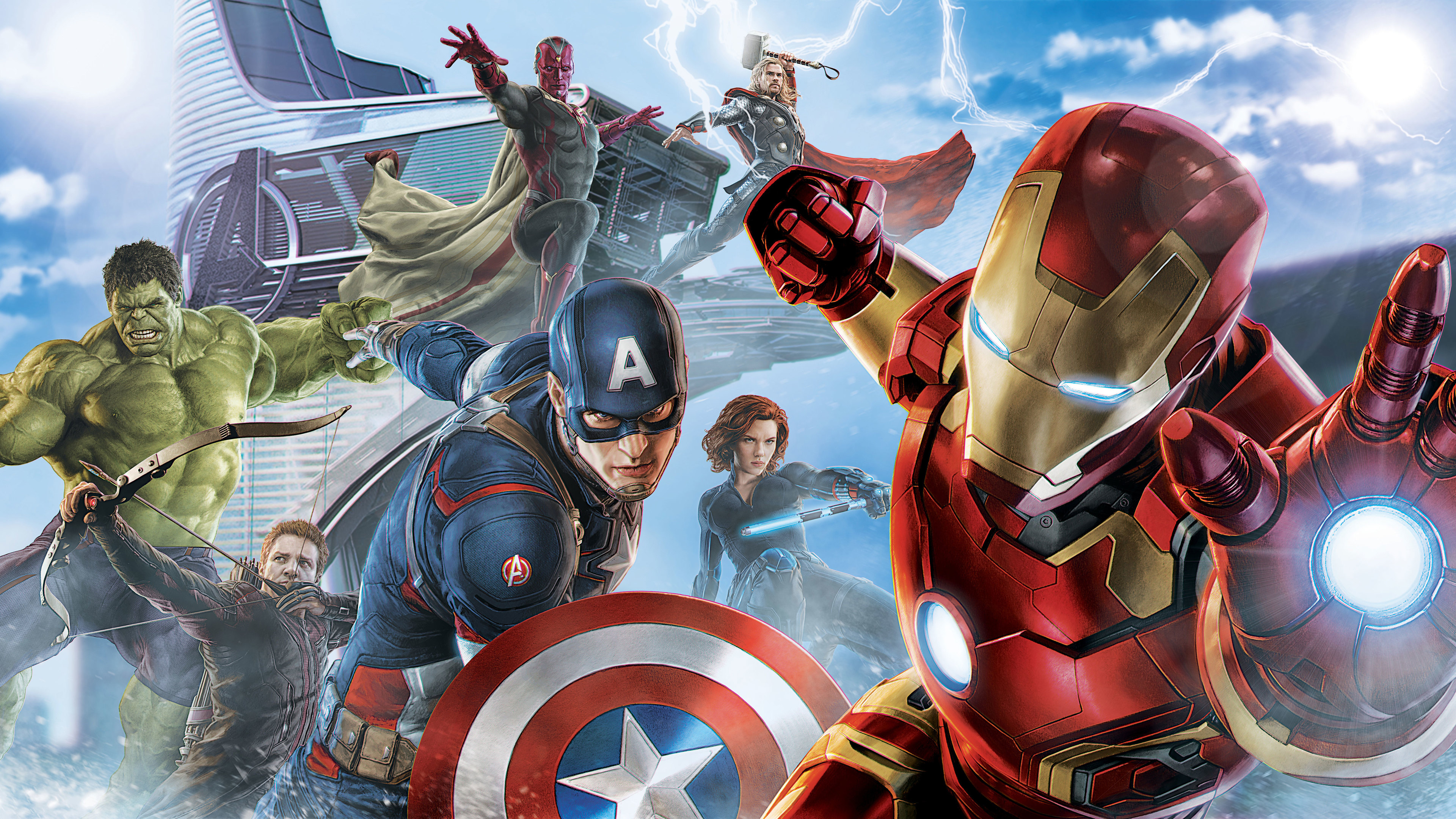 avengers artwork 5k 1536507424