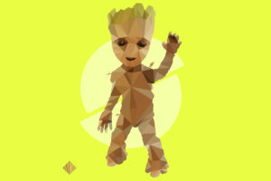 baby groot artwork 4k 1536521689