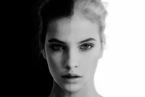 barbara palvin black and white portrait 8k 1536946246