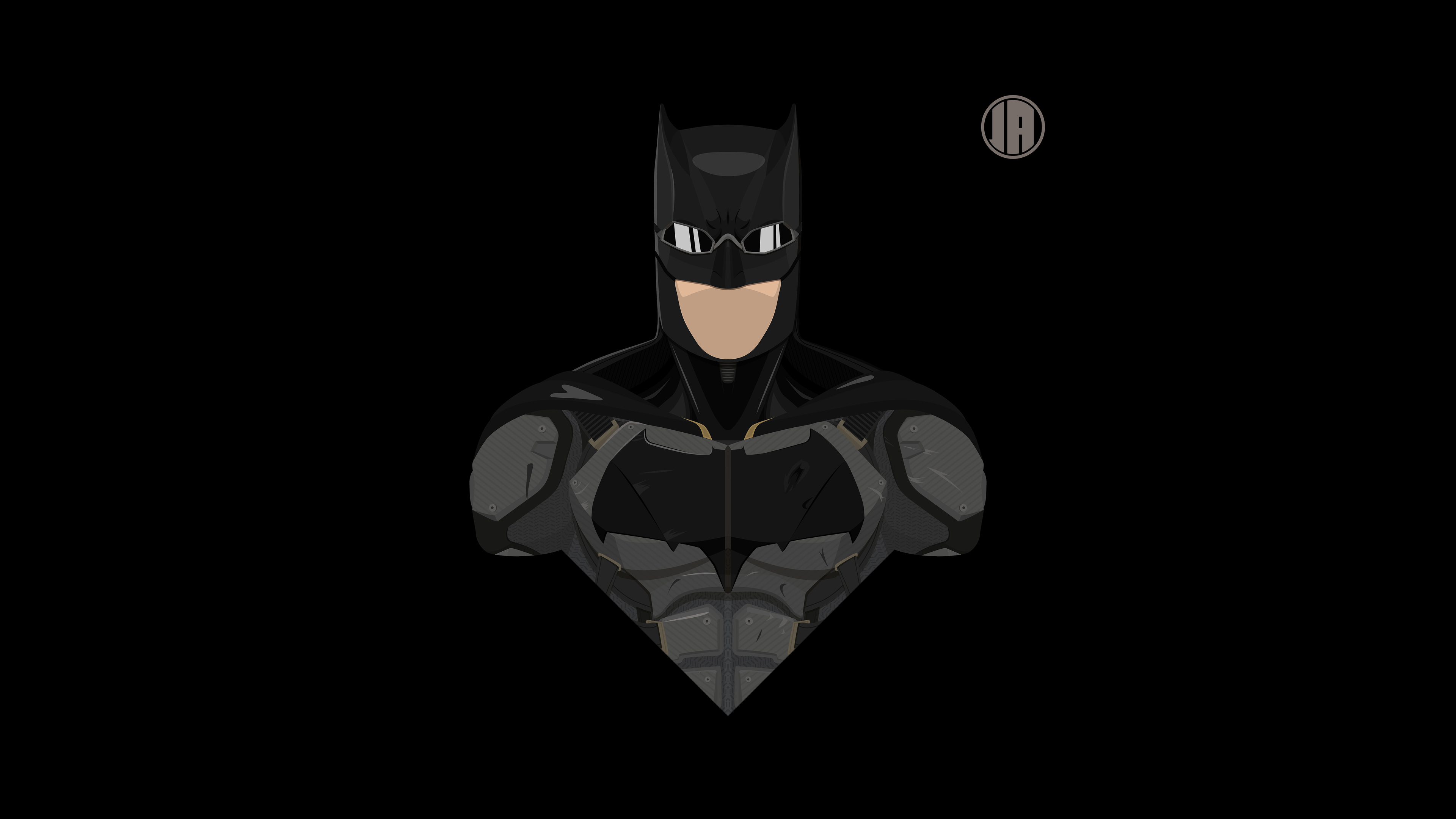 batman dceu tactical suit minimalism 8k 1536518815