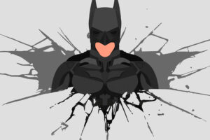 batman the dark knight suit minimalism 1536522547