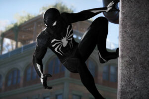 black spiderman 4k 1536523887