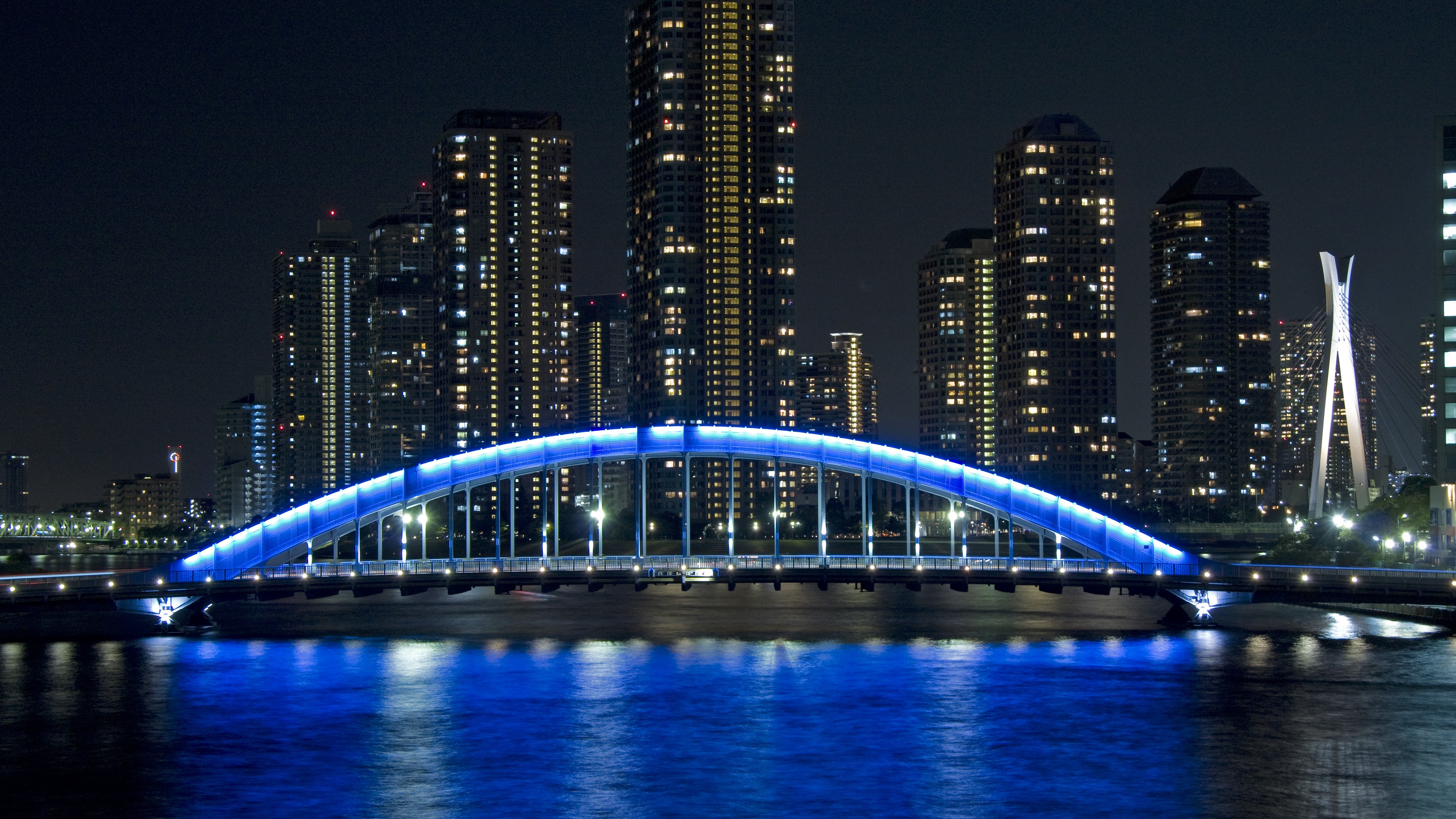 bridge eitai tokyo japan 4k 1538068889