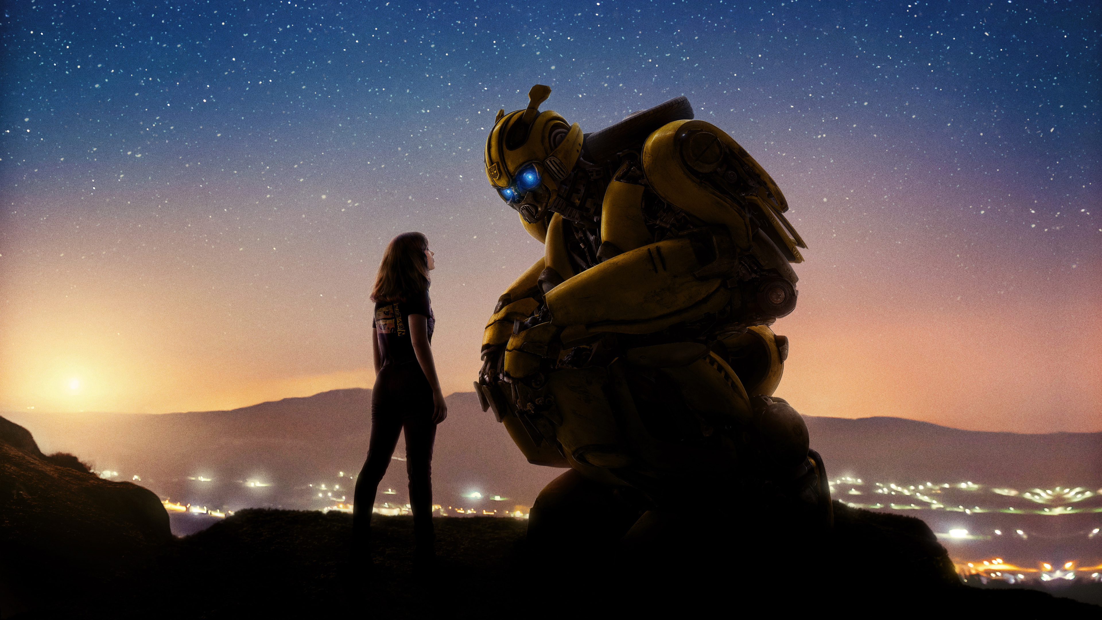 bumblebee movie 2018 cool new poster 5k 1537644508