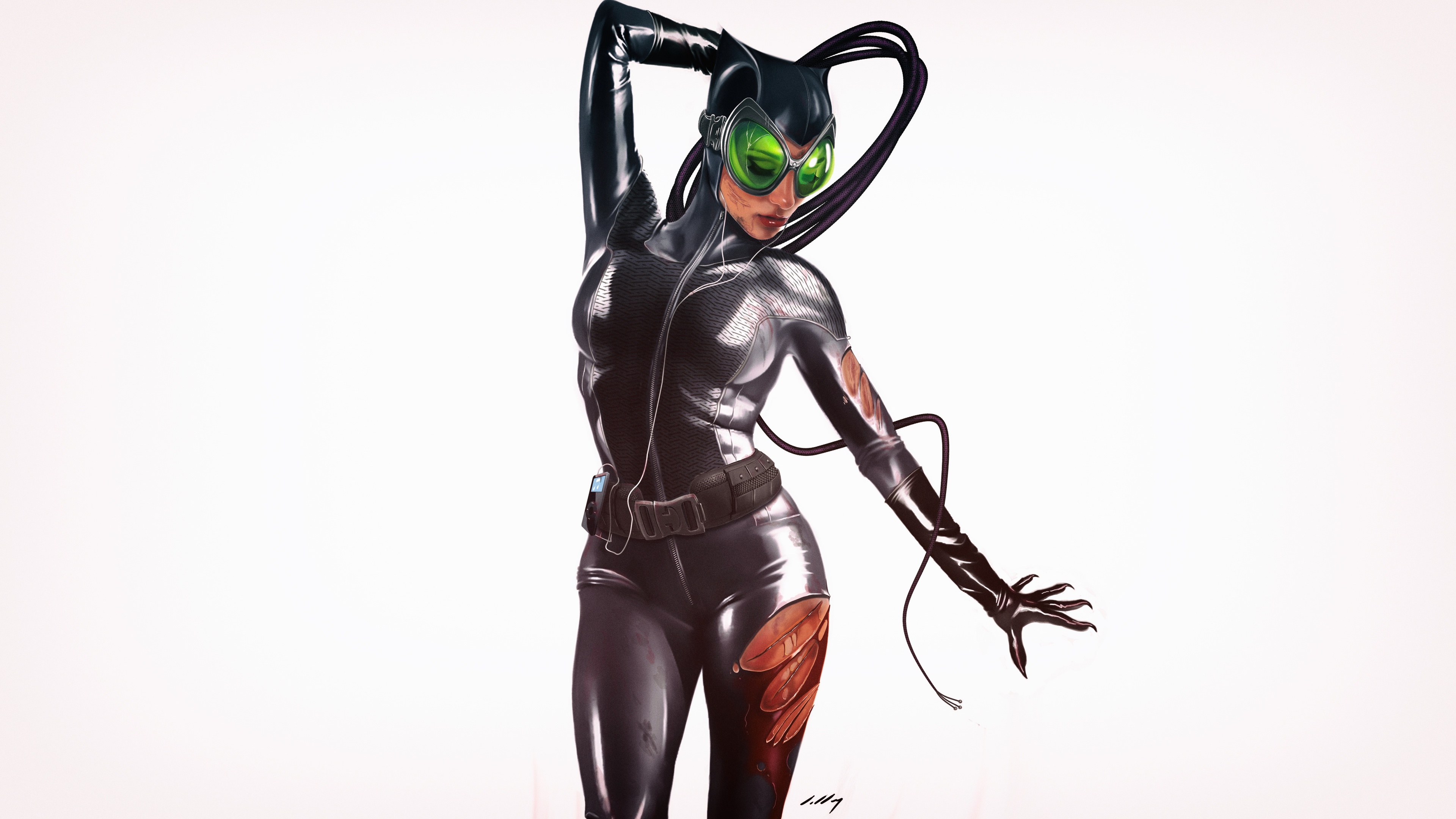 Catwoman 4k Art Wallpaper 4K