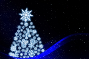 christmas tree art new year 4k 1538344726