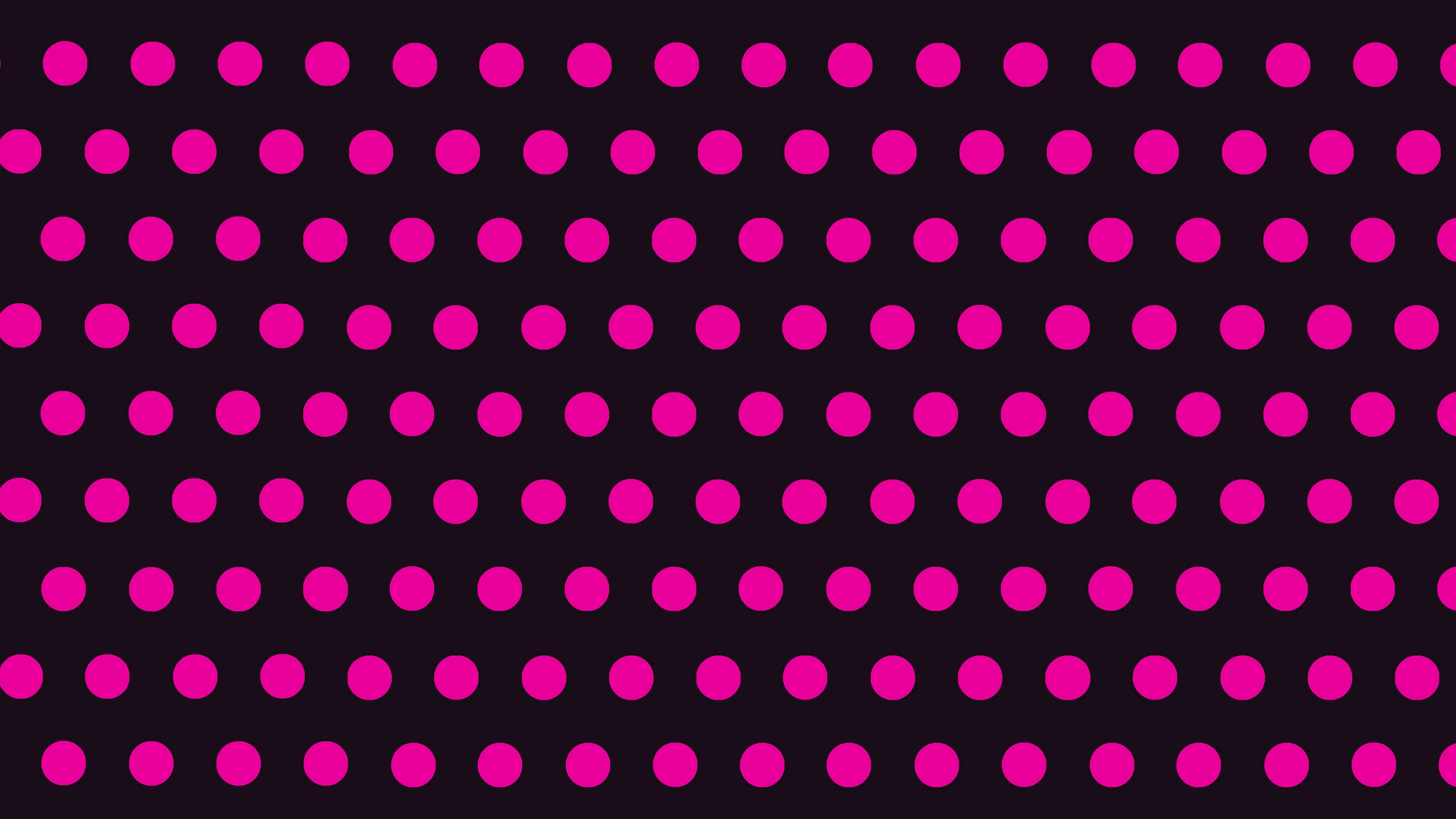 circles art pink black 4k 1536097815