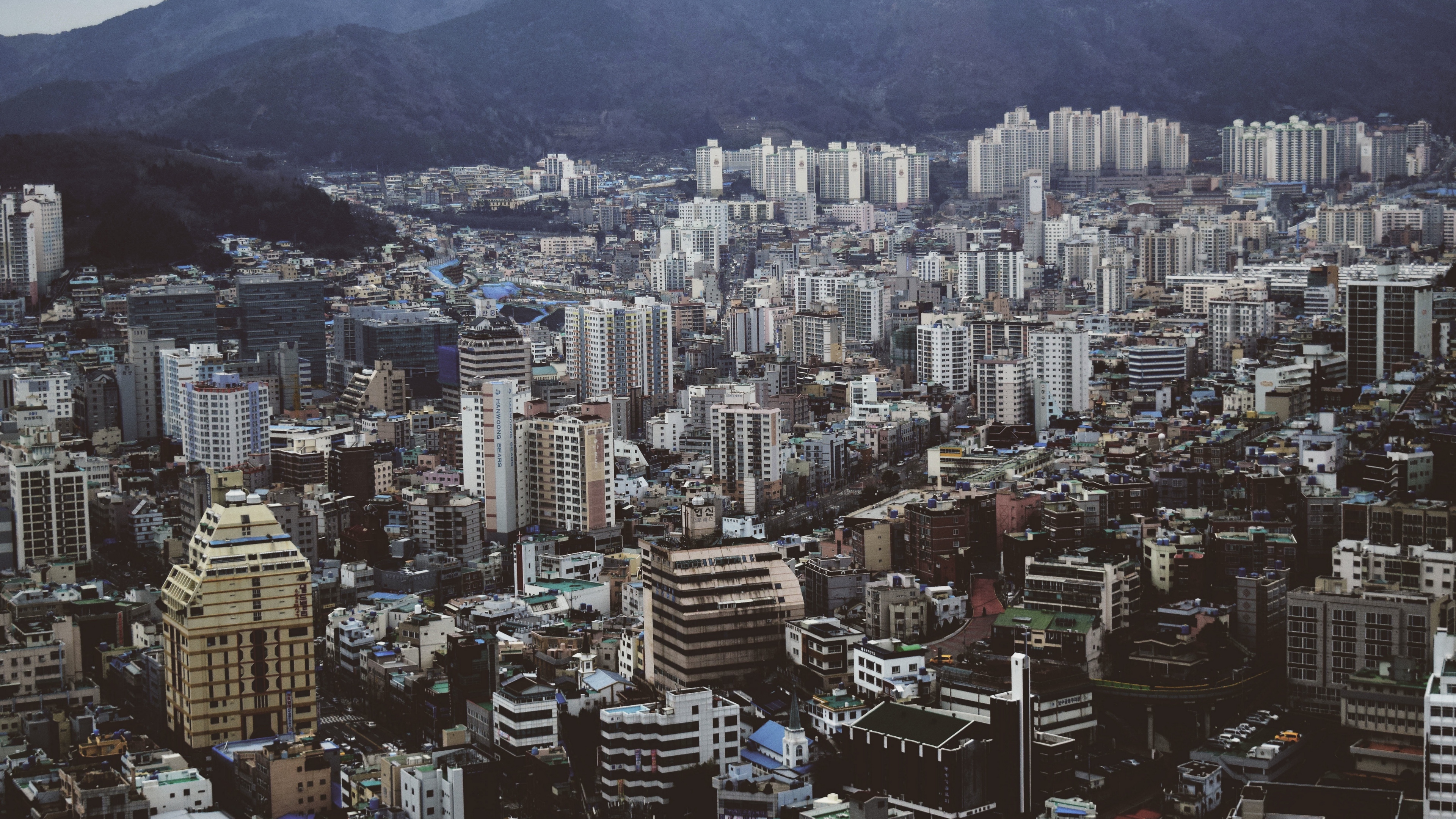 city buildings skyscrapers top view 4k 1538066849