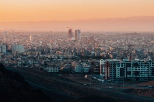 city buildings sunset mashhad iran 4k 1538066694