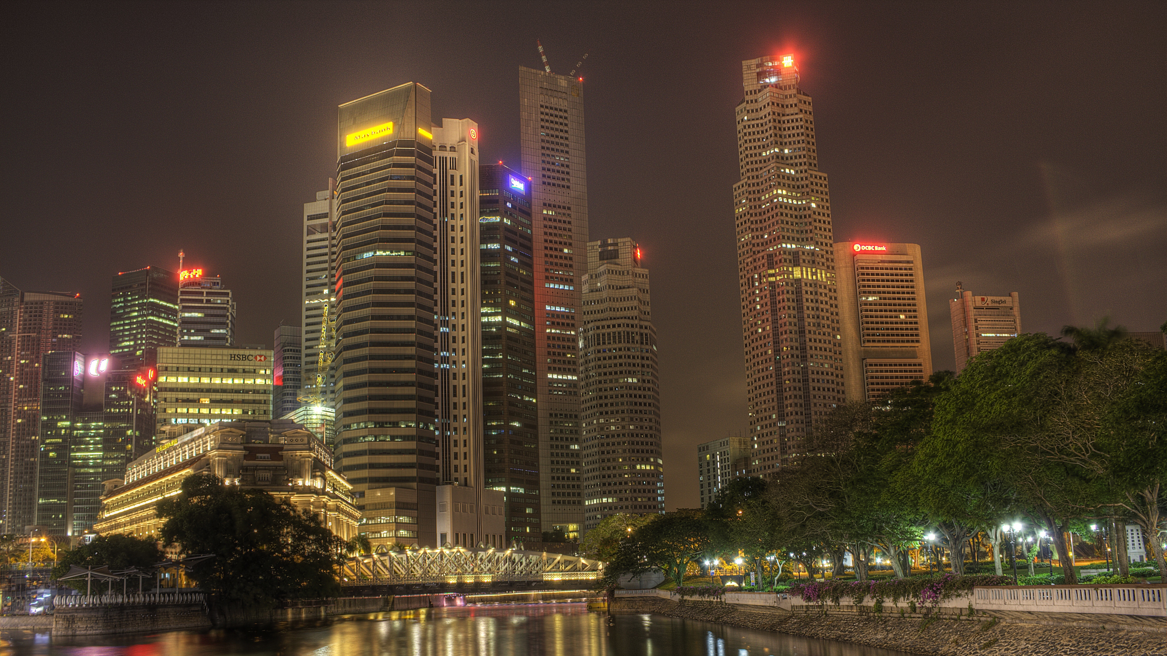 city night lights 4k 1538066351