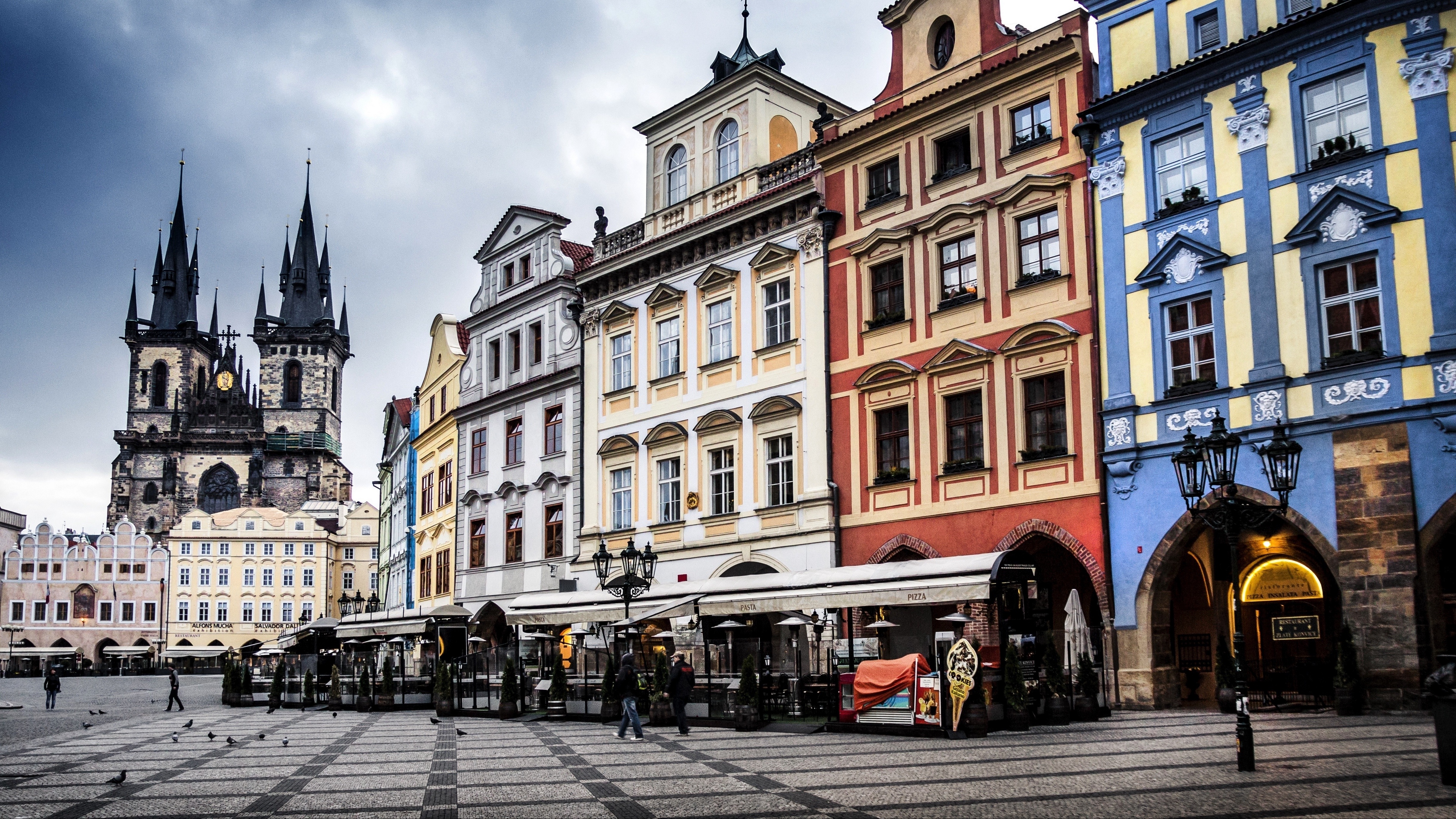 czech republic prague street building evening 4k 1538068749