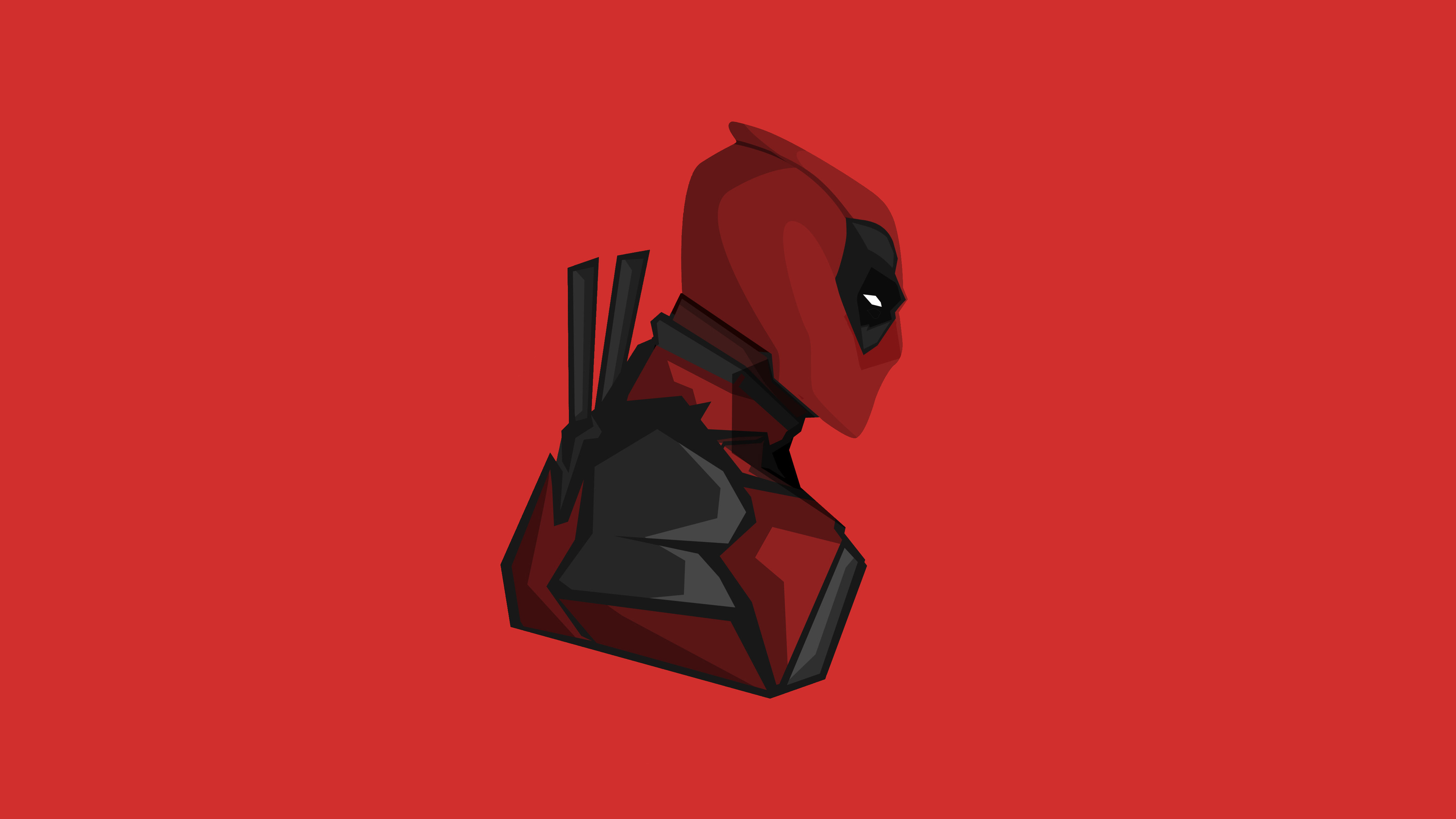 deadpool 4k minimalism 1536523567