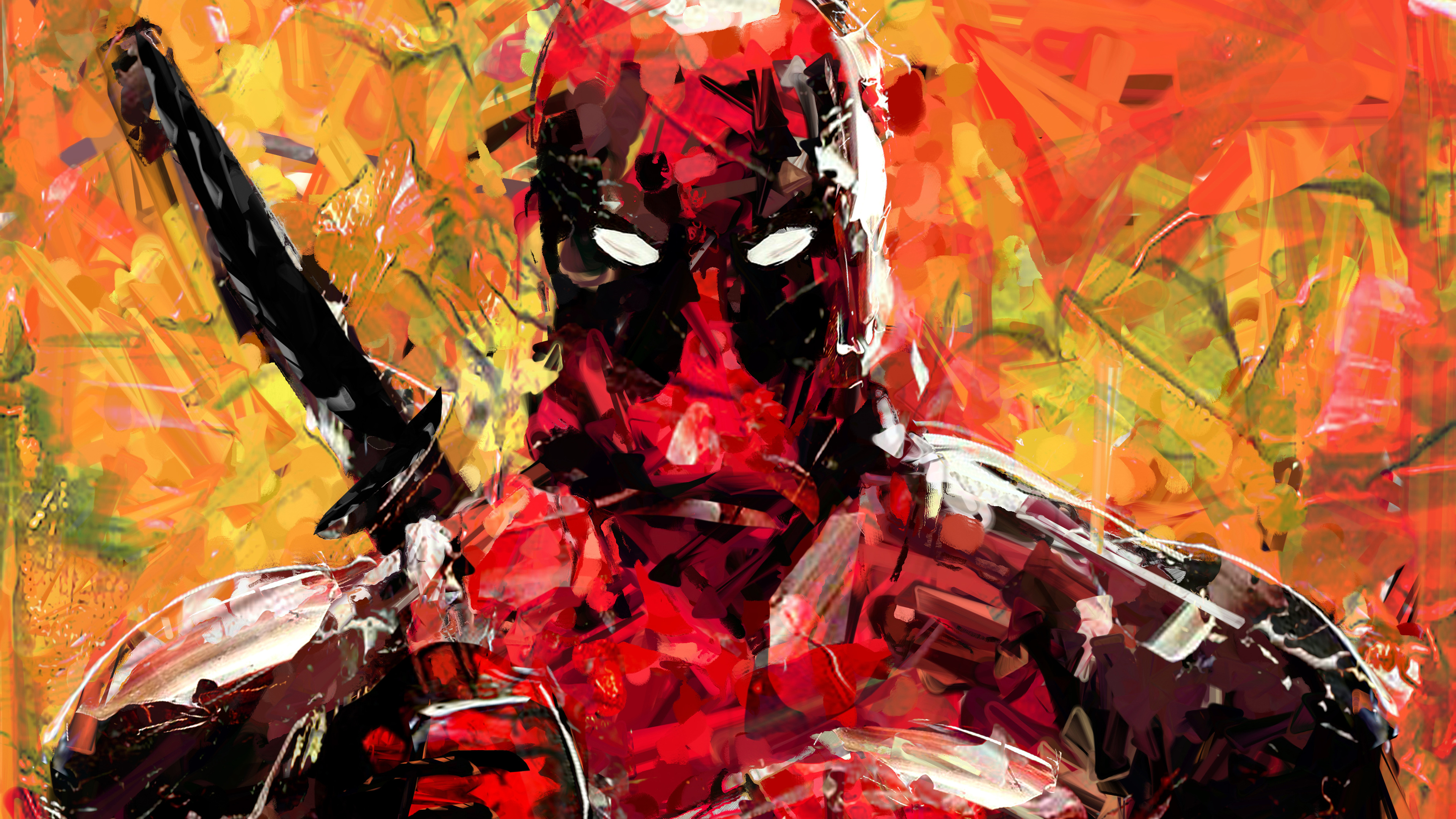 deadpool 8k art 1536523694