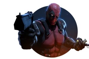 deadpool with gun 4k 1536521833