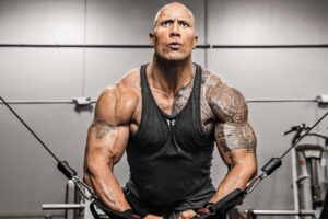 dwayne johnson doing exercise 1535894127