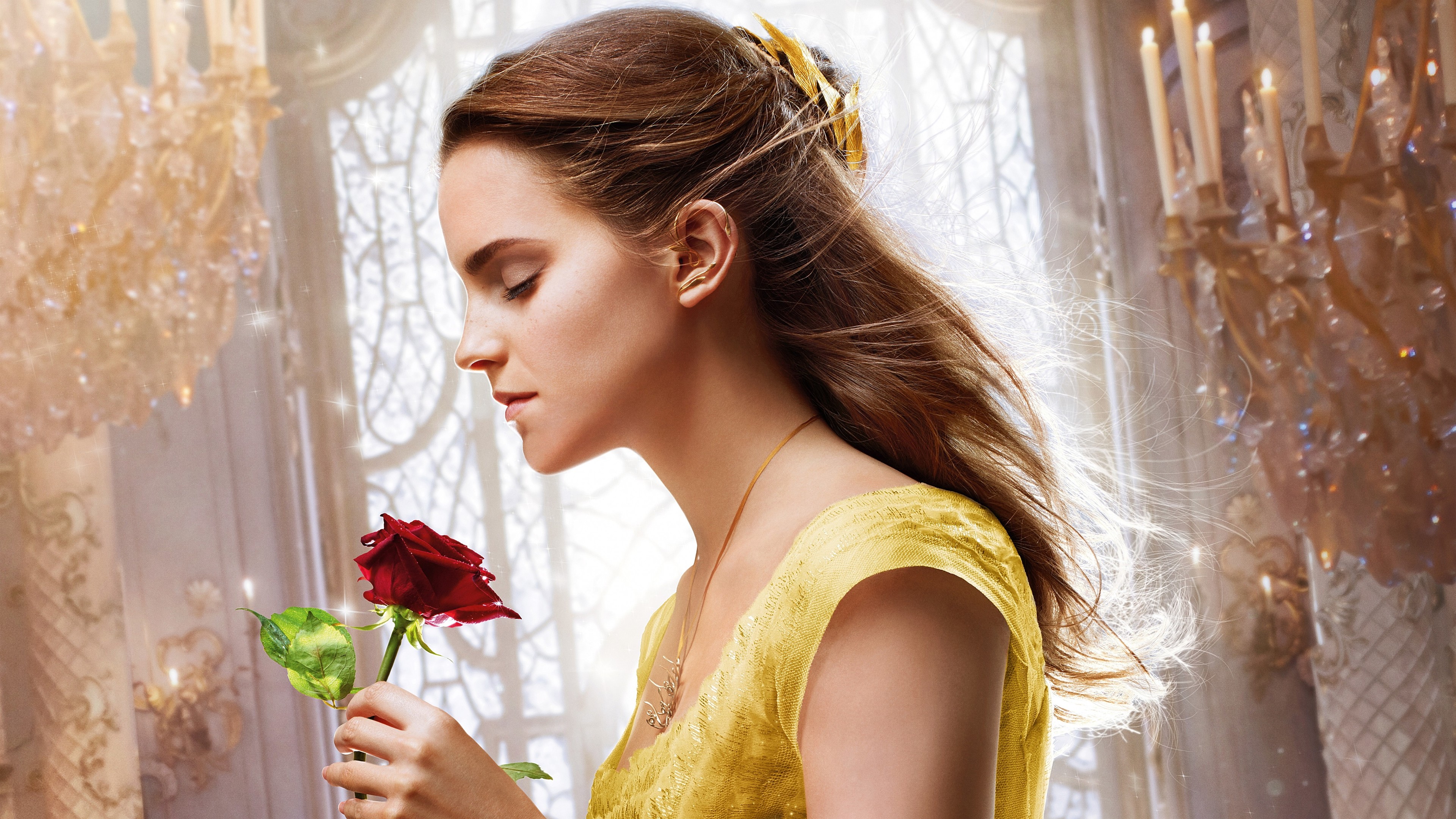 emma watson beauty and the beast 5k hd 1536401763