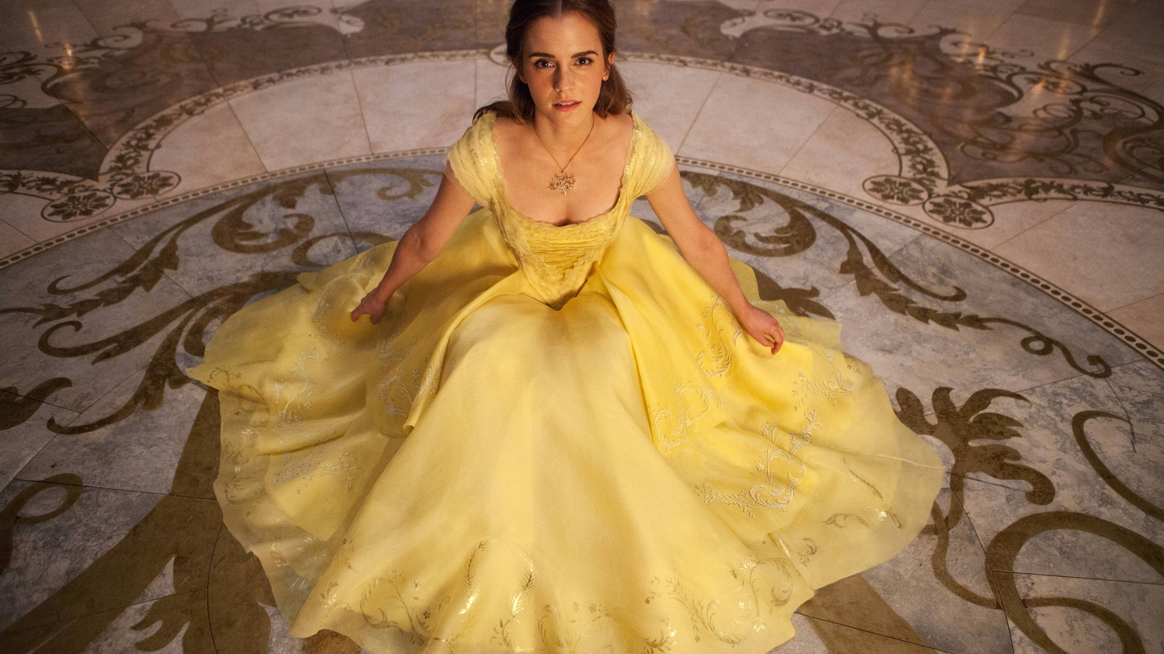 Wallpaper 4k Emma Watson In Beauty And The Beast 5k 2017 Movies