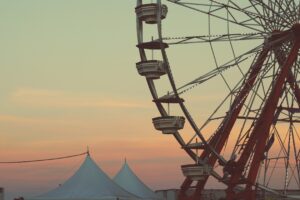 ferris wheel entertainment attractions 4k 1538064831